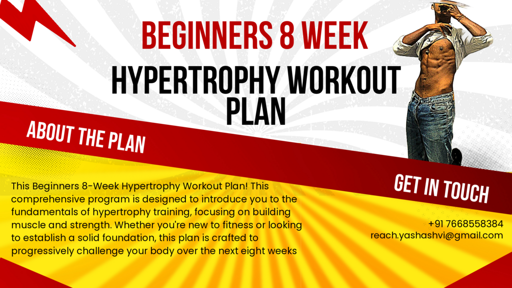 Beginners 8 Week Hypertrophy Workout Plan 7710