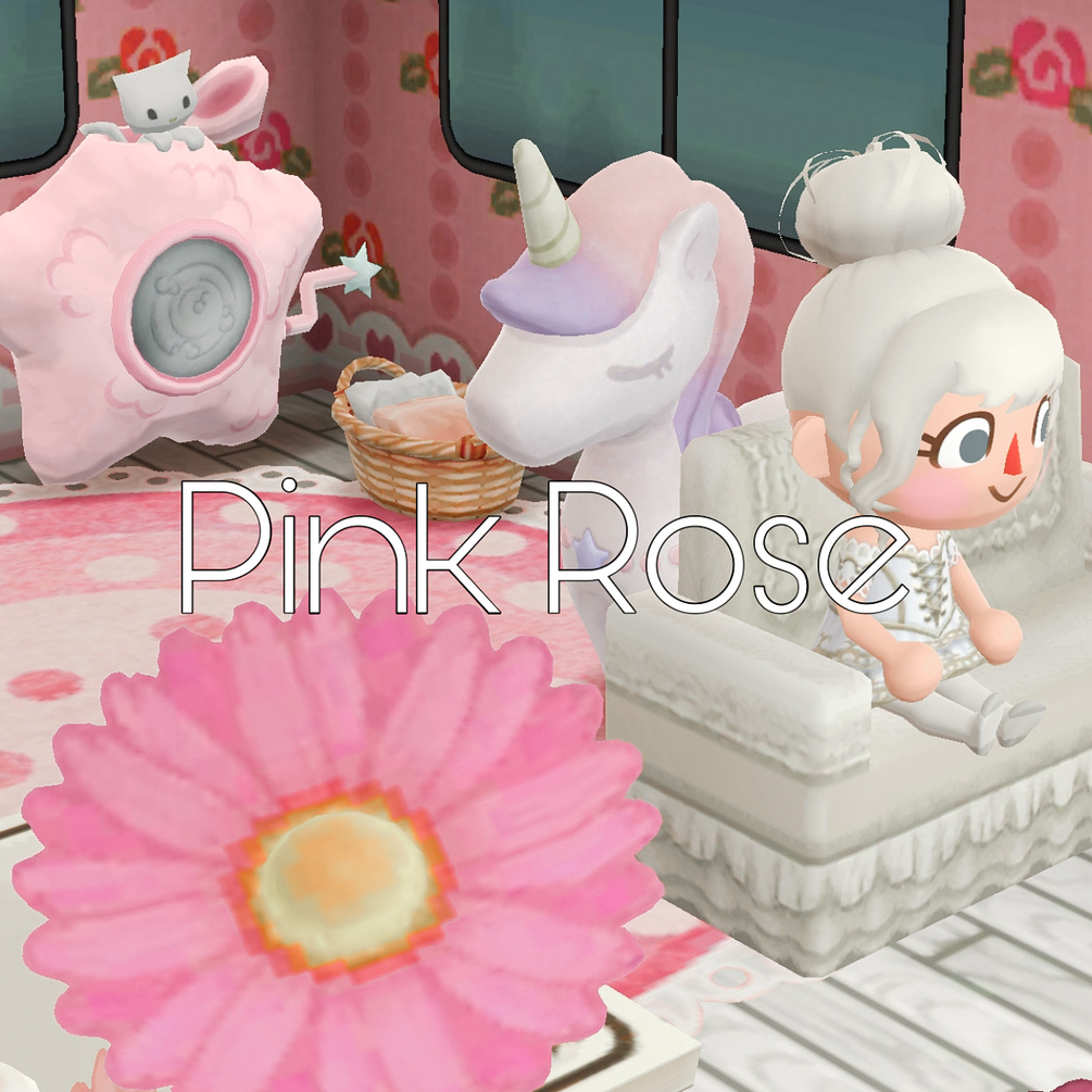Pink Rose Animal Crossing Lightroom Preset