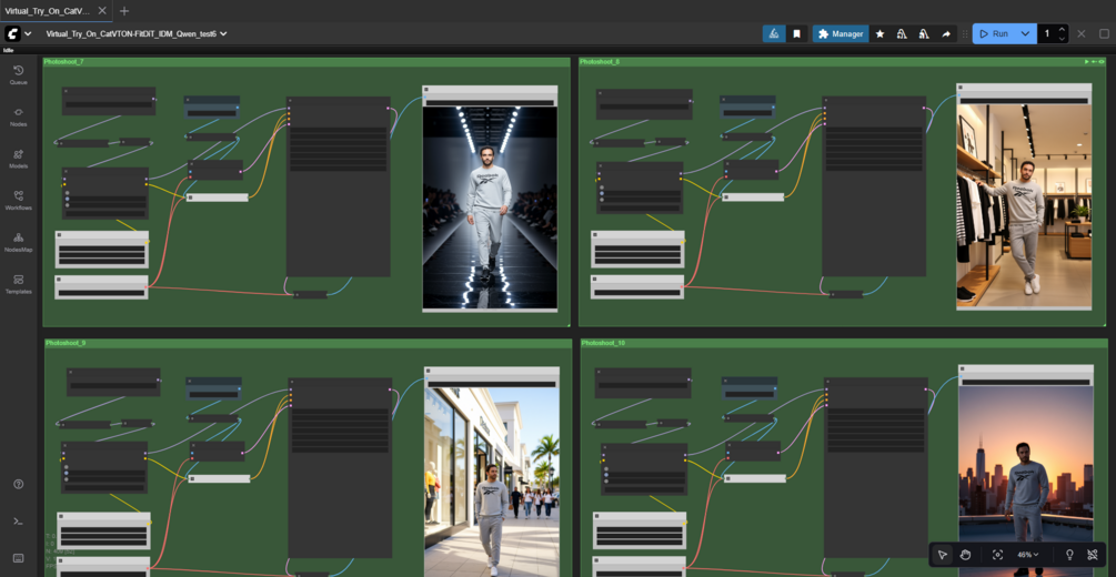 Virtual Try On & Off - 5 Técnicas - Photoshoot - Wan Animate [Guía de ...