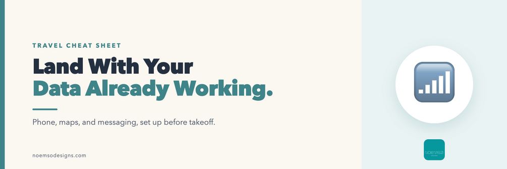 Land Abroad With Your Data Already Working.