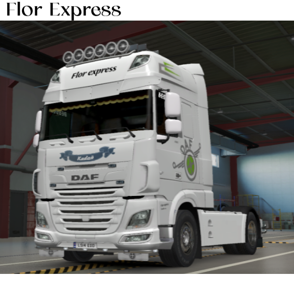[ETS2] Daf XF 106 Flor Express [1.48 | 1.52] by John's Customs