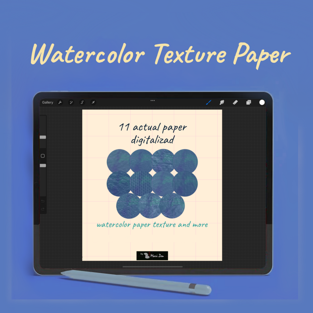 free watercolour paper texture procreate