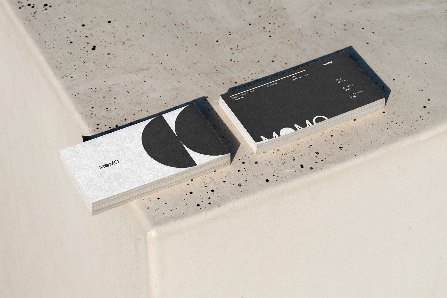 Free Business Card Mockup Mo.7