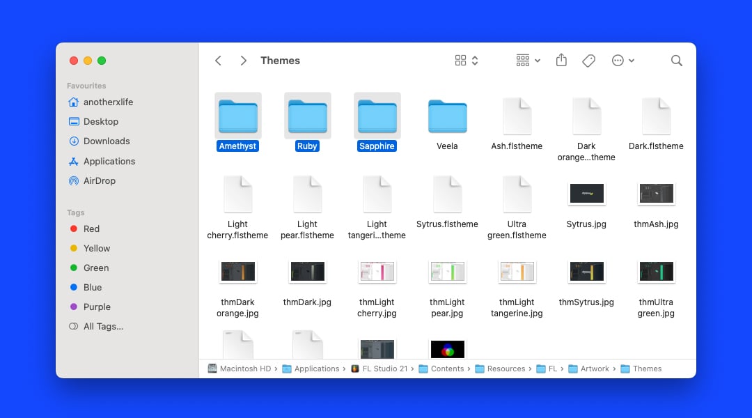 anotherxbeats Gemstone Free FL Studio Themes [FREE] screenshot