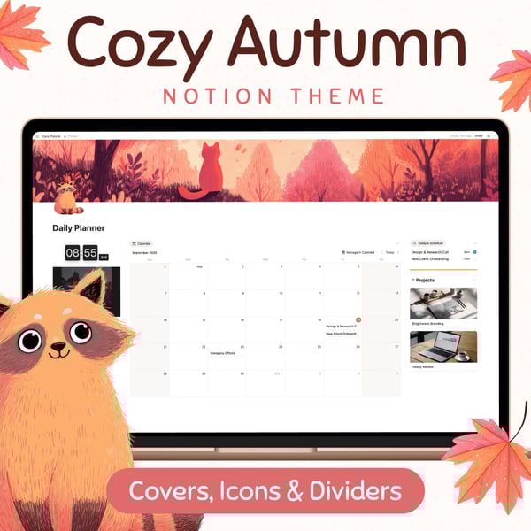Cozy Autumn Notion Theme