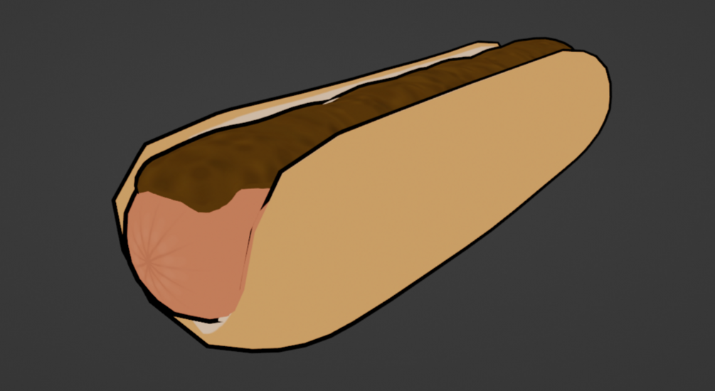 Chili Dog [VRChat Asset] (Low Poly!)