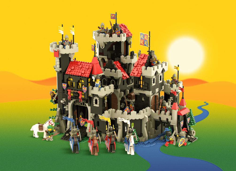 Lego best sale 6086 instructions