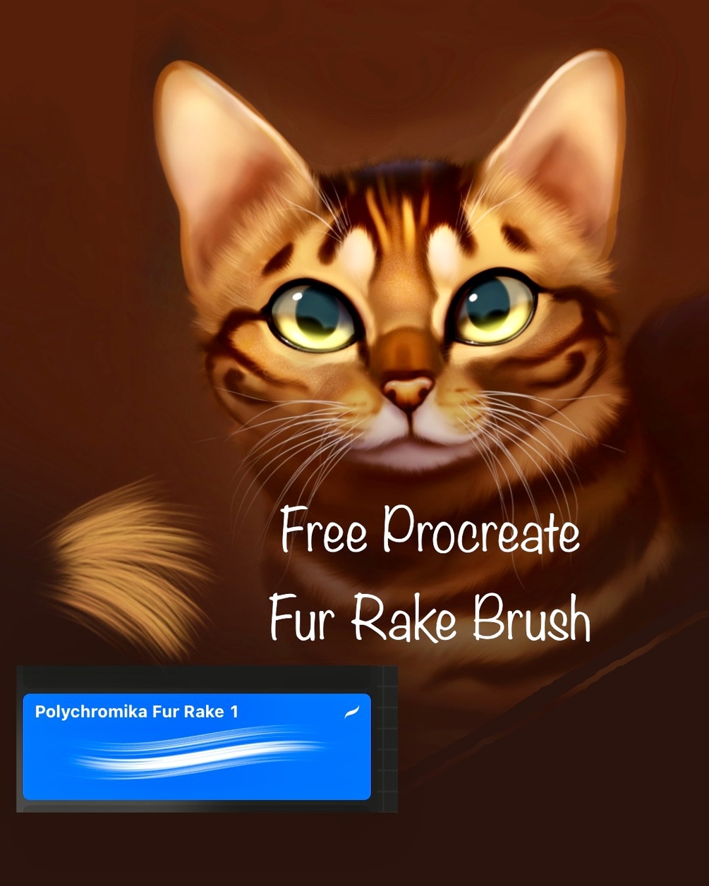 procreate rake brush free