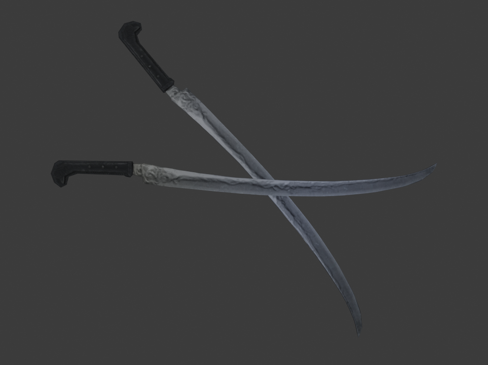 Sellsword Twinblades Low Poly   7afkwo8vqlzozxfbluqb92ygxg38