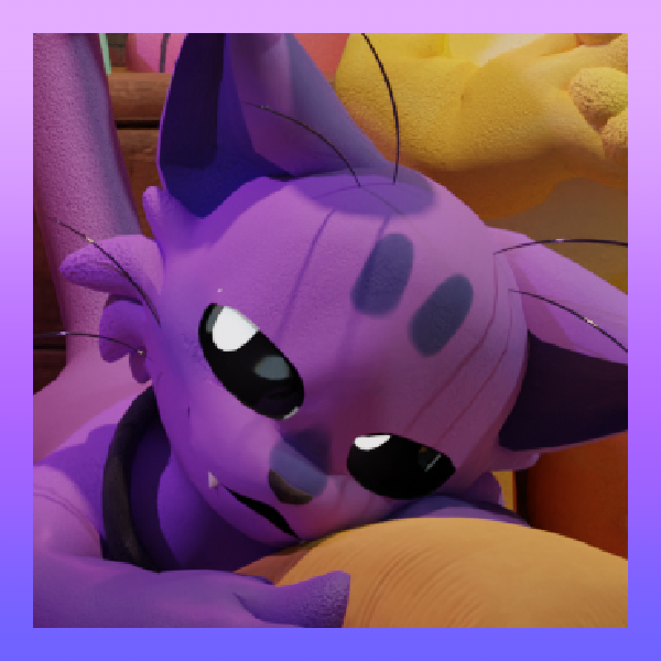 Stylized Plush Catnap VRChat Avatar!! PC/QUEST COMPATIBLE (Poppy Playtime Chapter 3) by squib