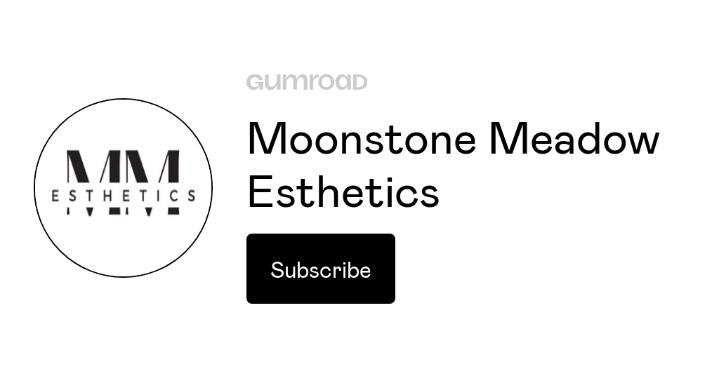 Moonstone Meadow Esthetics