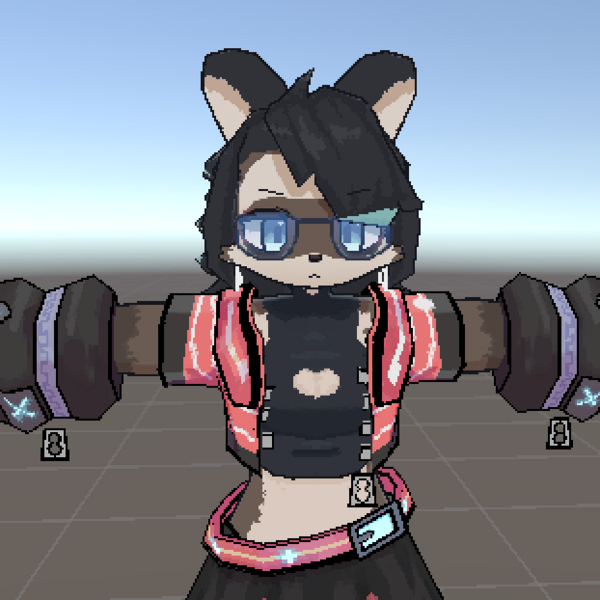 Glamrock Outfit - Slippy Outfit