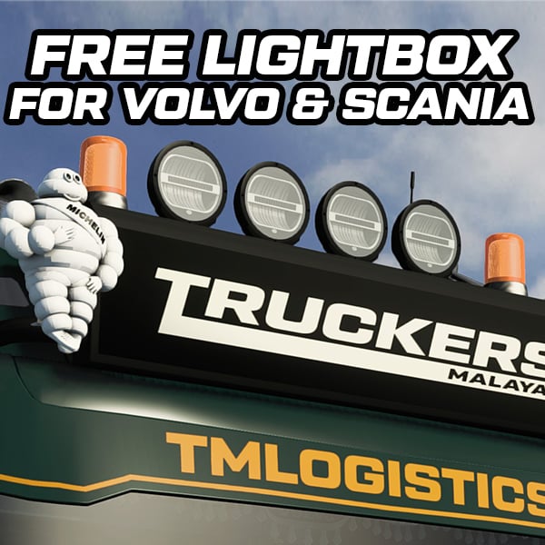 TM LightSign Skin For Volvo & Scania by izuanbakar