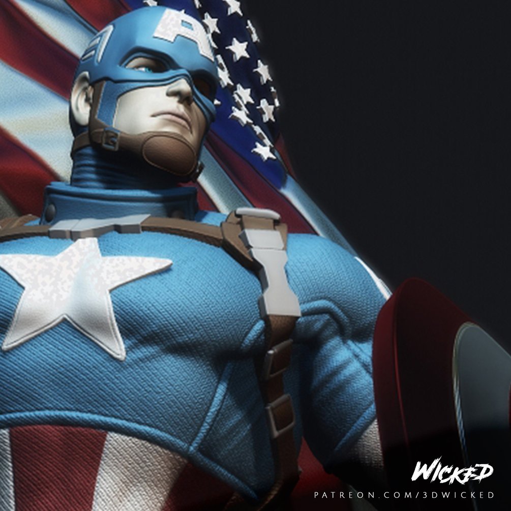 Captain America 3D Figurine Bottle - WINTERBEAR