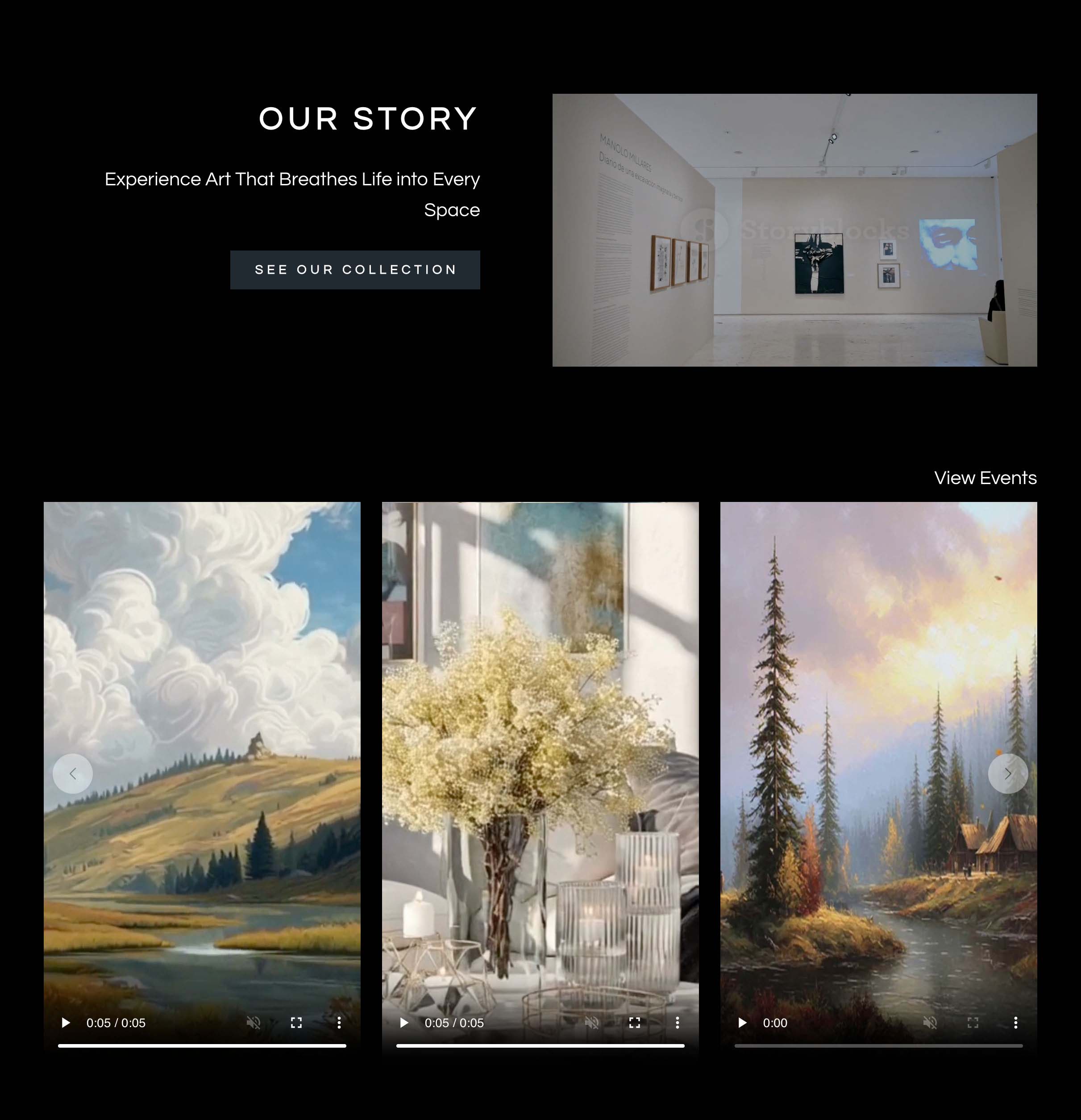 Theme showcase