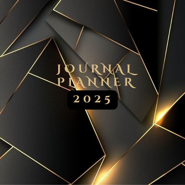 Minimalist Journal Planner | Printable PDF + Editable Canva Template 