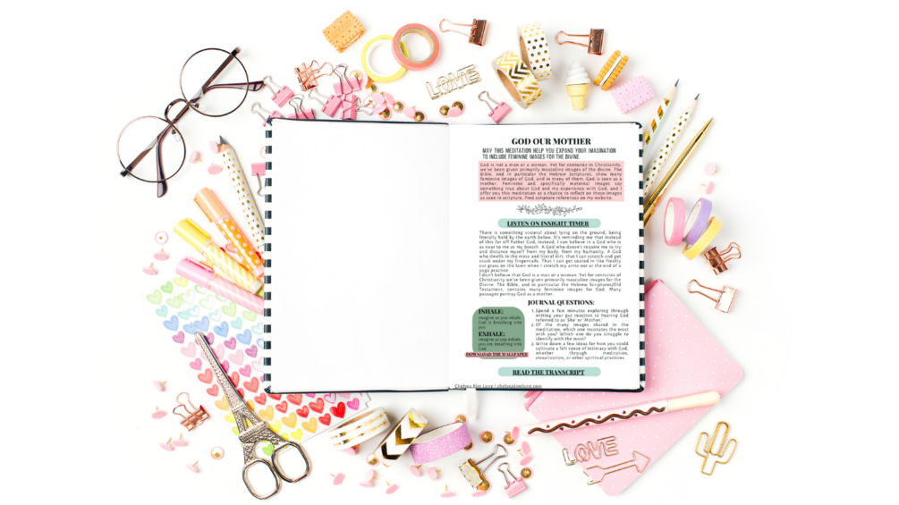 God Our Mother Meditation Worksheet