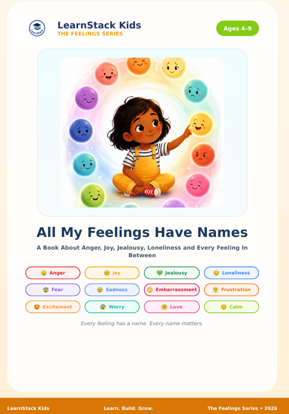 All My Feelings Have Names — A Kids’ Emotional Learning Book | Ages 4–9 preview image 2