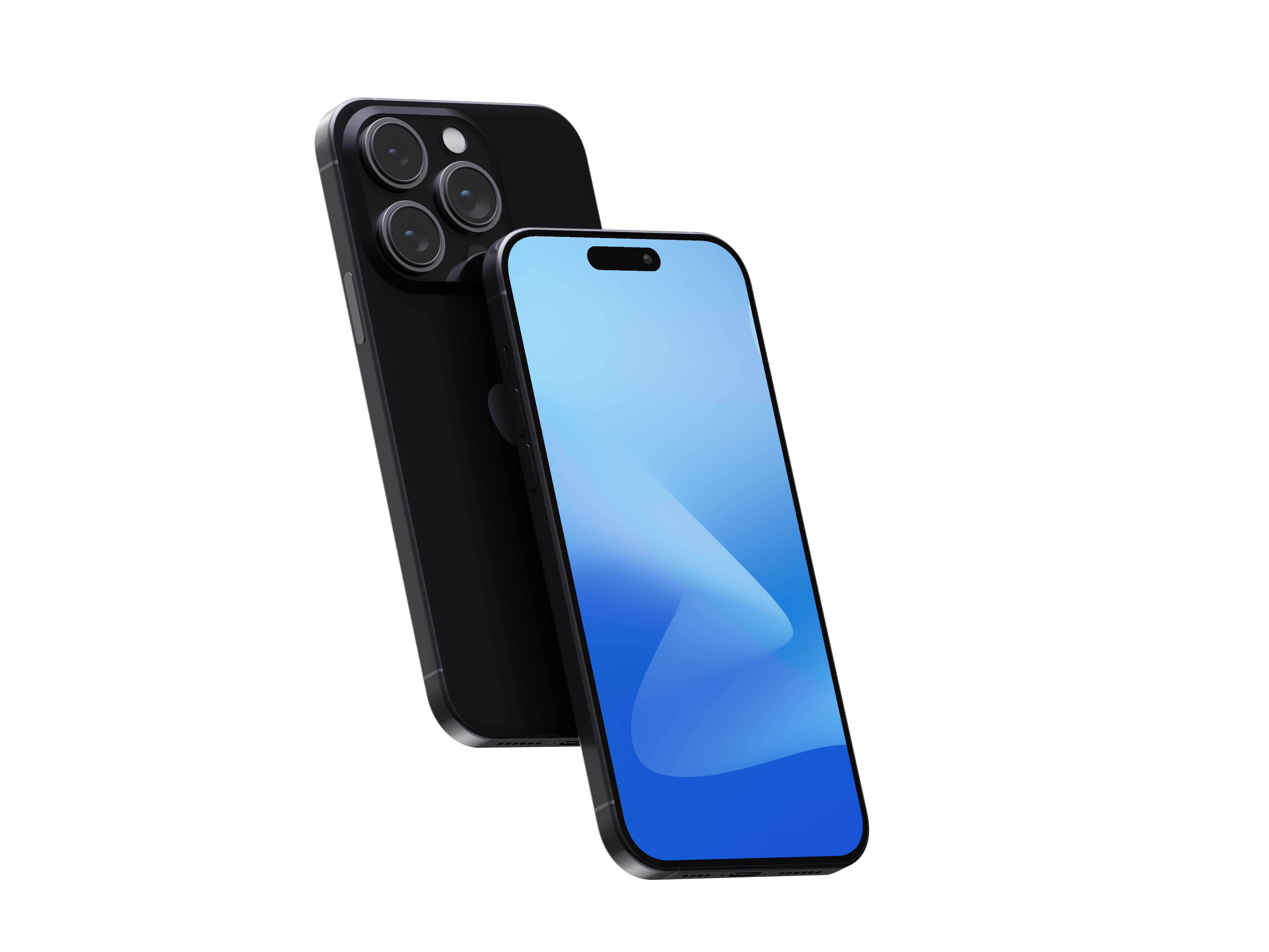 iPhone 15 Pro Mockup N1 Free Mockup