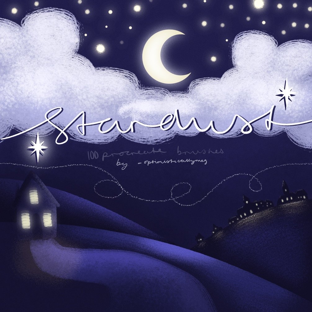 Stardust Procreate Brushes by Meg