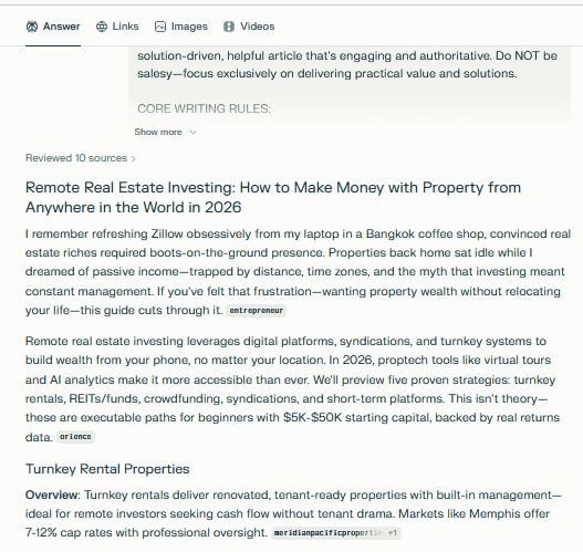 Article Velocity Engine