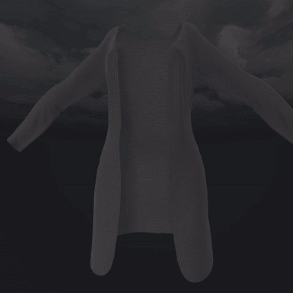 Knitted Jacket for VRChat characters