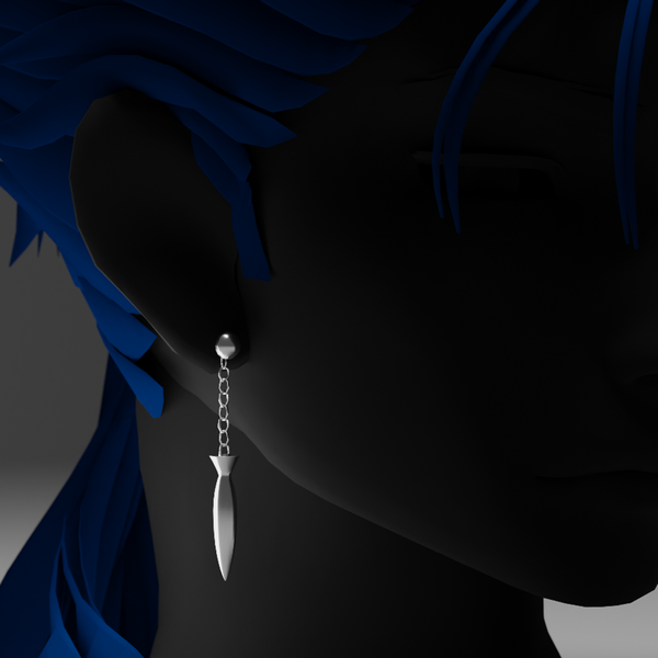 Fate Earrings [ VRC ASSET ]