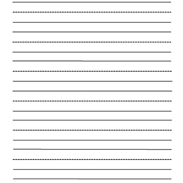 KDP Ready Blank Handwriting Practice Paper For Kids Interior - 8.5 x 11  Wide Lined Paper - 100 Pages & 120 Pages