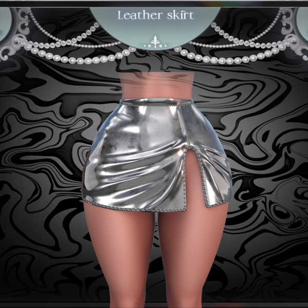 Leather skirt (COMMERCIAL)