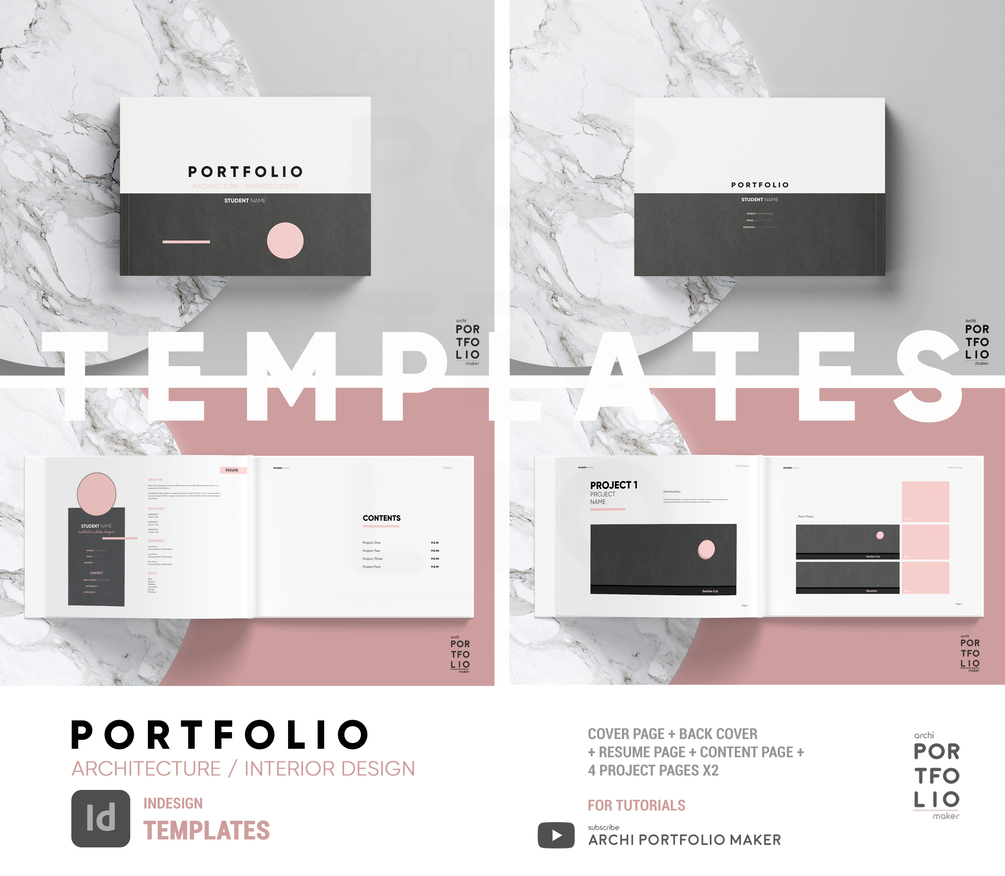 Architectural & Interior Design Portfolio Template 4