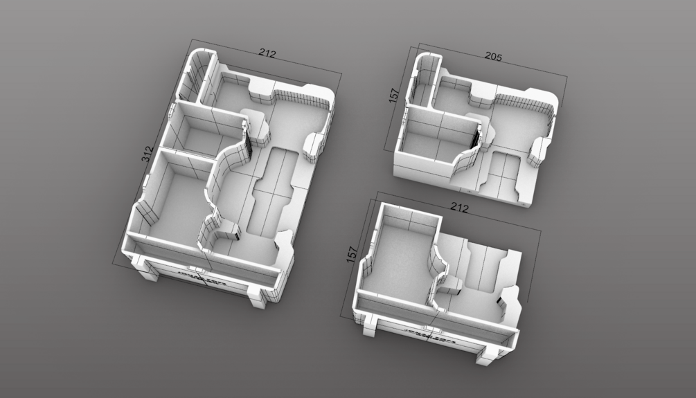 Packout M12 Die Grinder 90 (DIGITAL 3D PRINT FILE ONLY)