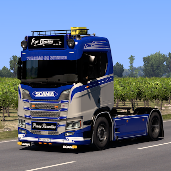 [SKIN] Scania R450 LP Trucking by RM TruckSpotting
