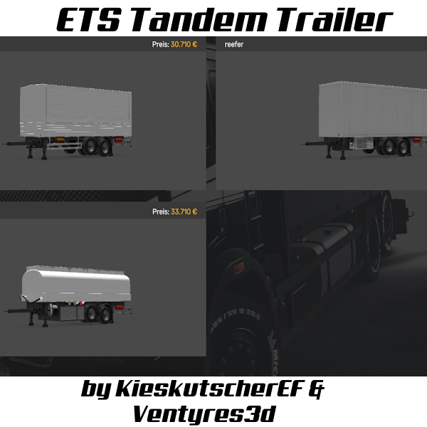 ETS 2 Tandem Rigid Trailer by Martin