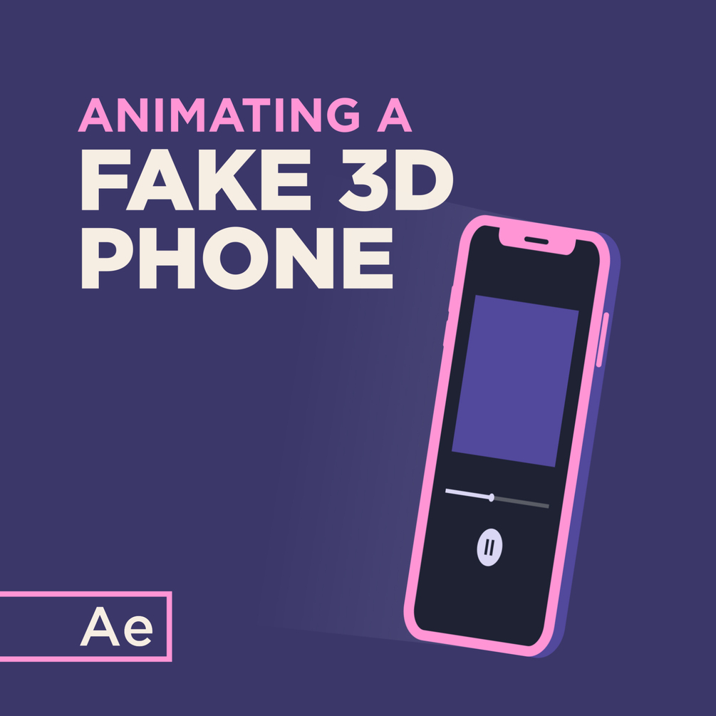 Fake 3D Phone After Effects