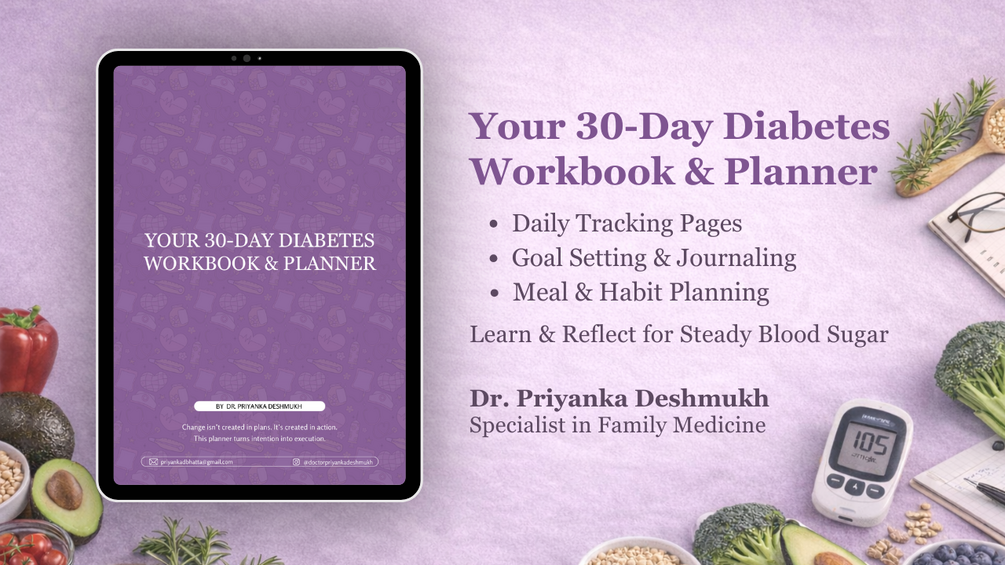 Your 30-Day Diabetes Workbook and Planner cover