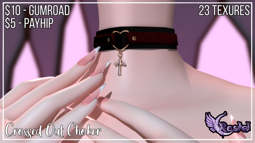 Crossed Out ♡ Choker
