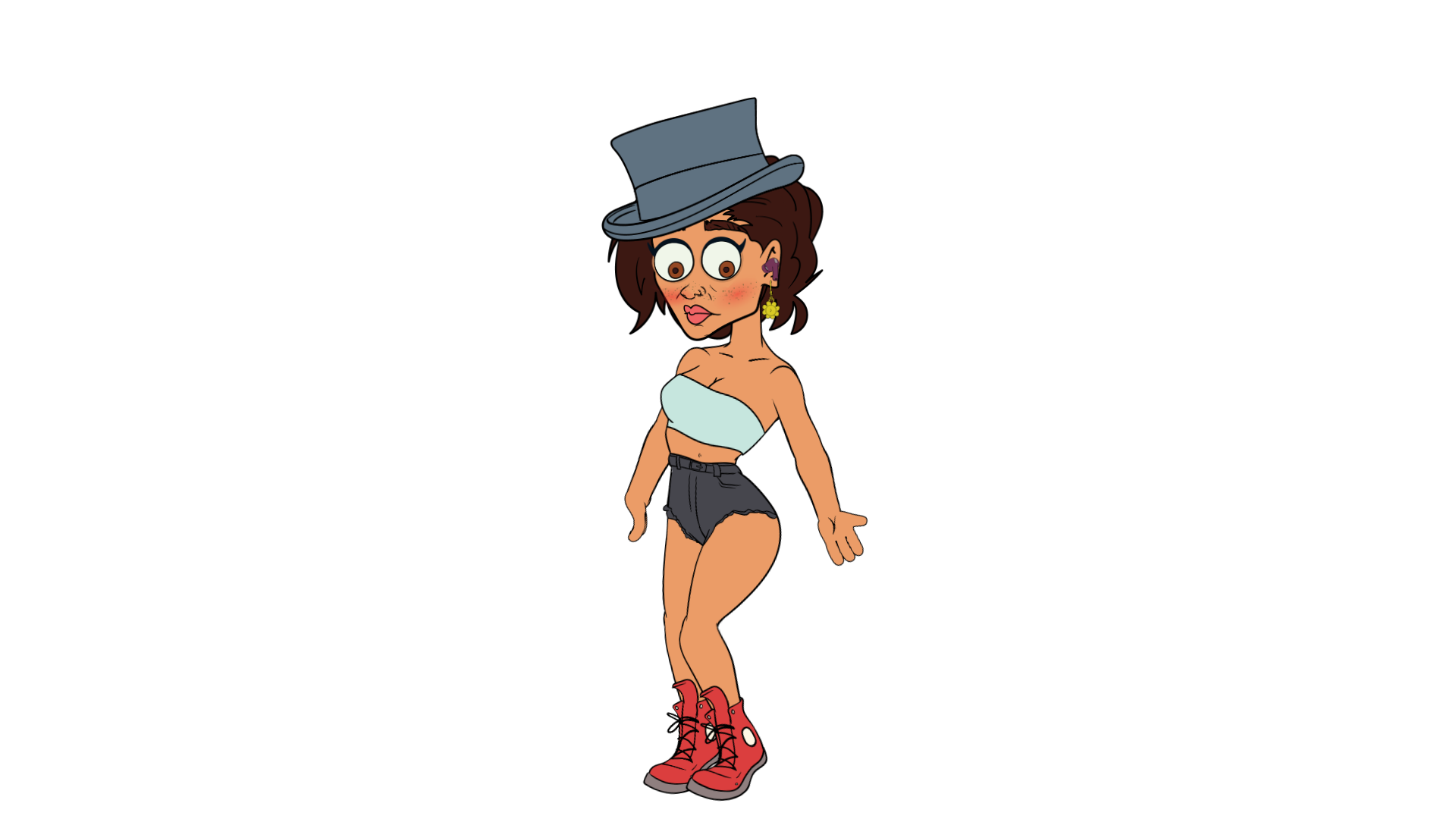 Samantha CH Puppet (Adobe Character Animator puppet)