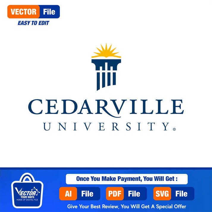 Cedarville University, Cedarville University logo vector, University ...