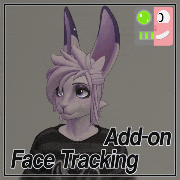 Usagi Bunny - Face Tracking Addon [VRChat]