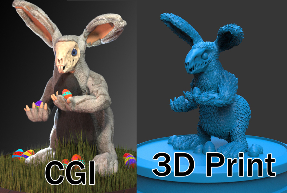 Wendigo Eastern Rabbit Monster