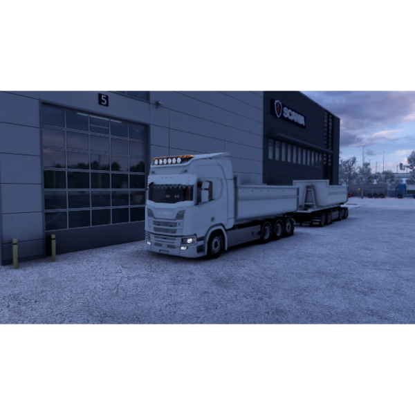 ETS2 MOD Scania White Truck by ETS2 Mods