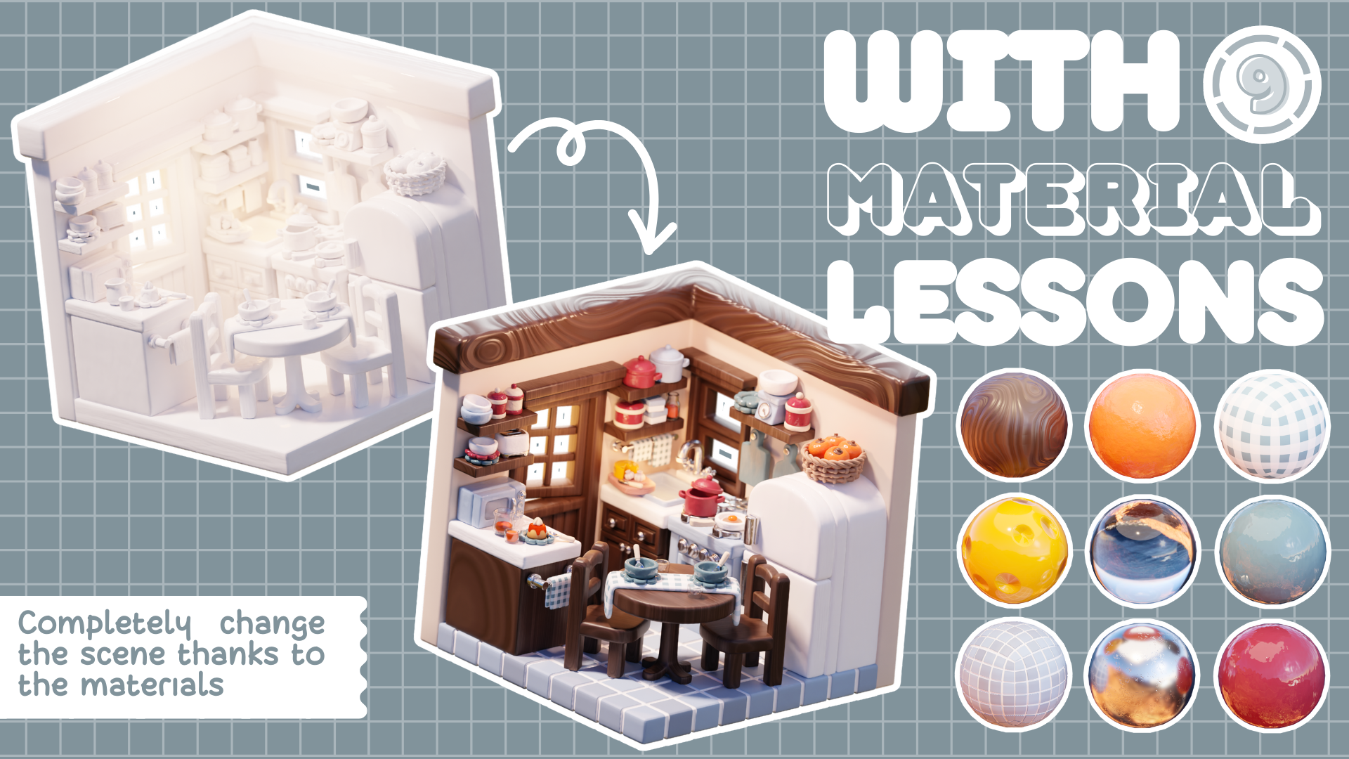 Learn how to CREATE a CUTE KITCHEN