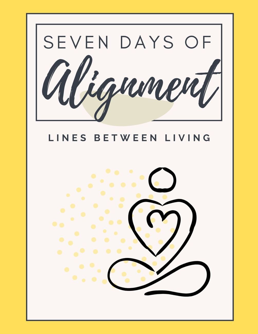 Preview of Seven Days of Alignment journal pages