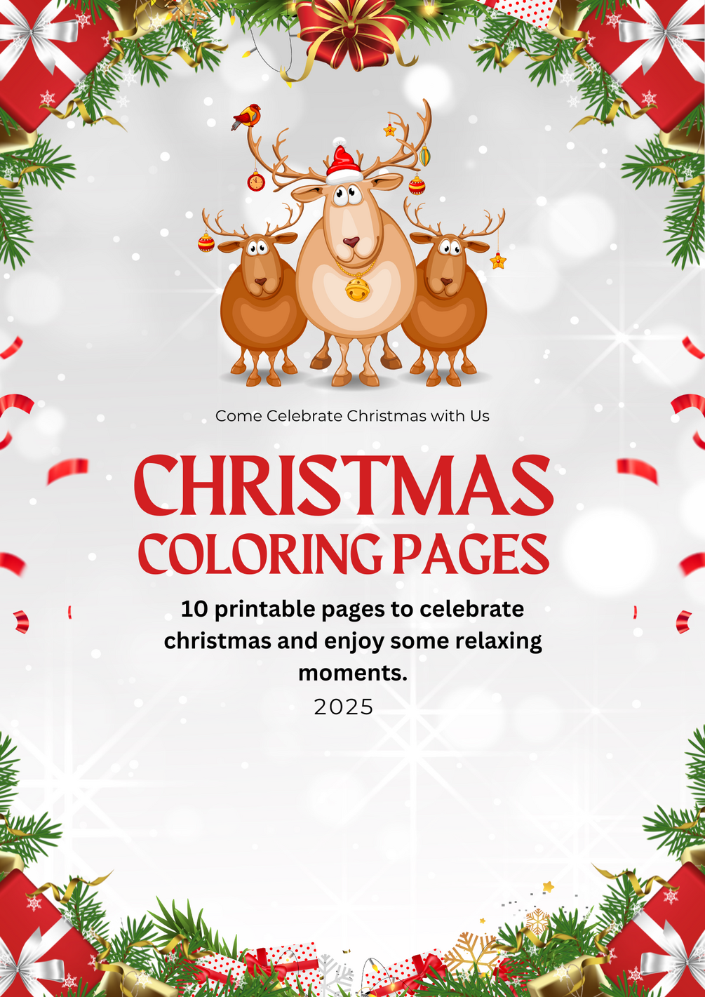 Christmas Coloring Pages Preview