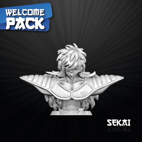 Jeice Bust - Sekai 3D Models - Tested and Ready for 3D printing