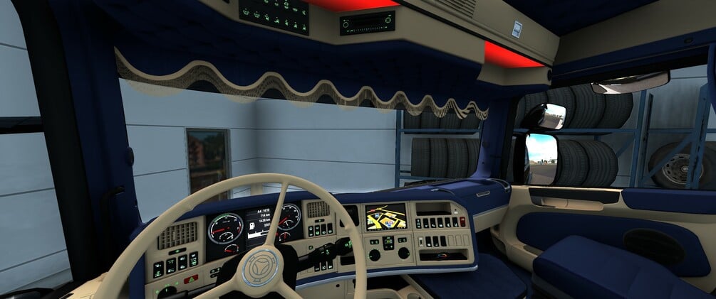 [ETS2] R6 & T6 BlueCreme by King Customs