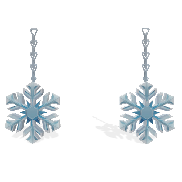 Snowflake Earings