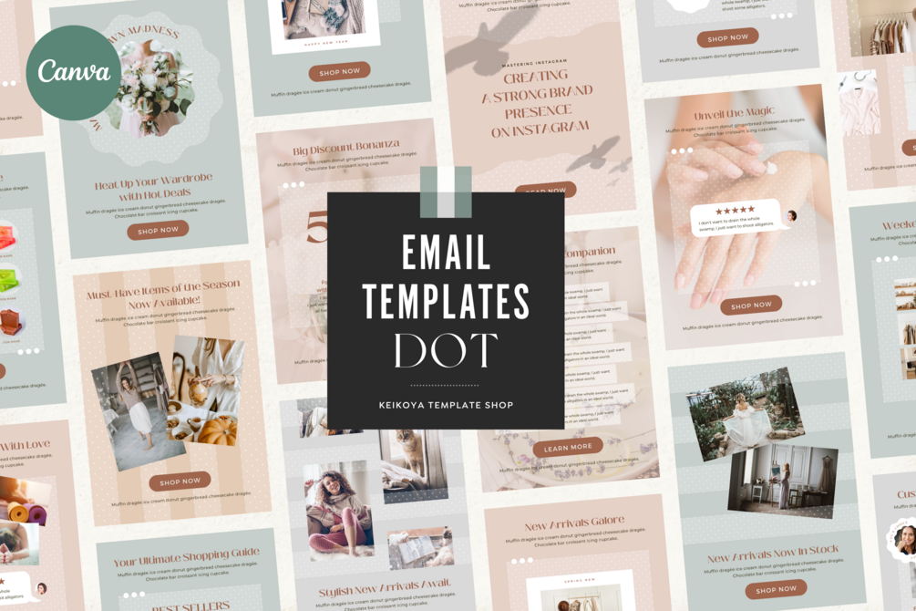 Canva Email Templates Dot