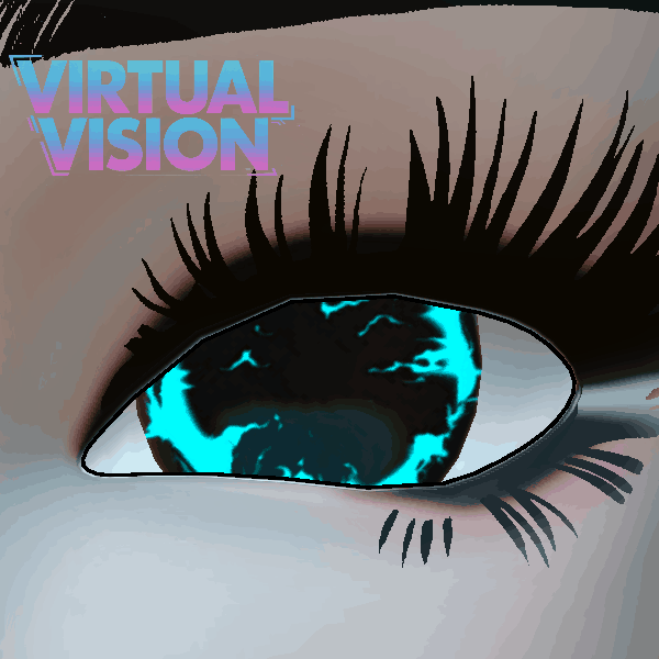 Ring of Fire Eyes Animated Eyes - Eye Textures for 3D Models VRM, MMD, Avatars or VRCHAT 