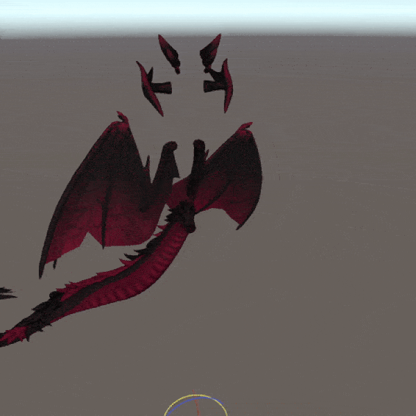 Dragon Set [VRChat Asset]